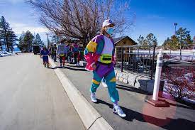 Check out our boston bruins outfit selection for the very best in unique or custom, handmade pieces from our shops. Flashing Neon Ski Fashion From The 90s The Bruins Arrived In Style For Their Outdoor Game At Lake Tahoe The Boston Globe