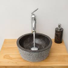 Waschbecken waschschale keramik aufsatzwaschbecken bad gäste wc 40x30x13 cm ws291. Marmor Waschbecken Minijaya 30 Cm Schwarz Gehammert Kaufen