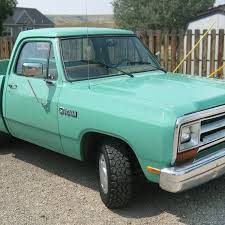 Image result for Forest Green 1986 Dodge Truck