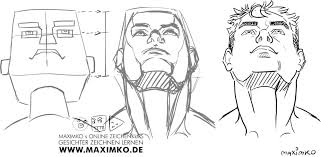 Manga Comic Gameart Gesichter Online Zeichnen Lernen