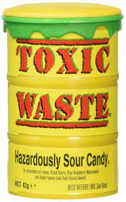 Toxic Waste Hazardously Sour Candy Barrel 1 7 Ounce Buy Online In South Africa At Desertcart Co Za Productid 47972670