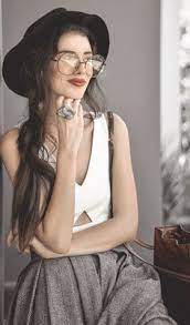1920 S Vintage Era Large Round Metal Clear Lens Glasses 8714 In 2021 Fashion Glasses Trends Style