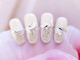 Selimovic Anett Nailartist On Instagram Creme De La Creme Werbung 3d Schnorkel Mit Buttercream Justwhite Von Light Elegance Gel Nail Art Creme