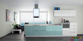 مطابخ مودرن باللون اللبني مطابخ بديكور عصري واحدث الوان المطابخ 2015 و 2016