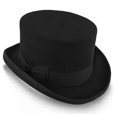Deadman Walrus Hats Wool Felt 4 In Height Low Crown Top Hat H7019 Mens Hats Vintage Hats For Men Top Hat
