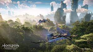 Aloy returns in horizon forbidden west, from guerrilla games. New Horizon Forbidden West Details Release Window Map Size Dynamic Storms And More