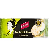 888 likes · 3 talking about this. Fantastic Sour Cream Chives Rice Crackers 100g Alltrolley
