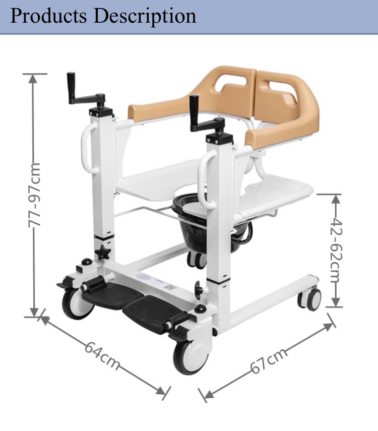 Karma Ryder Tc-10 Transfer Commode Chair product image