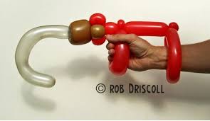 Balloon Captain Hook Have A Hook Hand Like Captain Hook Balloon Pirate Art Balloons Galore Halloween Balloons Balloon Toys