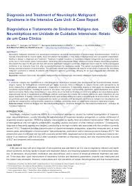 Na época 2006 e 2007 o sistema financeiro mundial e nacional funcionava de uma forma. Pdf Diagnosis And Treatment Of Neuroleptic Malignant Syndrome In The Intensive Care Unit A Case Report