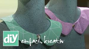 Kragen Kette Diy Einfach Kreativ Youtube Kreativ Kostenlose Hakelmuster Modisch