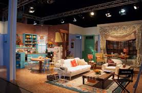 The purpose of the poster behind monica's tv set was to hide a hole Pr Live Recreates Monica And Rachel S Friends Apartment Essential Install Commercial