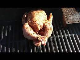 Oh this one is simple you guys. Whole Chicken Smoke Grilled On Weber Genesis Ii E 310 Propane Gas Grill Youtube