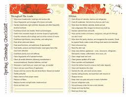 For better spring cleaning try these tips from womansday.com. Printable Spring Cleaning Checklist