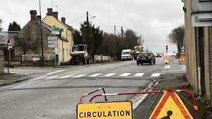 Photo Les travaux d'aménagement du bourg de Mortrée repartent jusqu'au ...