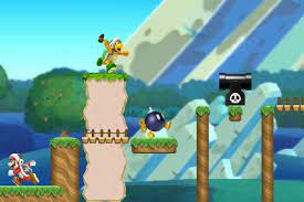 Wii celebrating its fifth anniversary created by the newer team.its release date is currently unknown. Bombard Cliffs Newer Super Mario Bros Wii Super Mario Maker Skin Mods