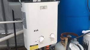 Aquaponics Water Heating With Propane Youtube