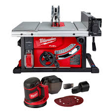 Milwaukee has come out with a new m18 cordless random orbit sander, 2648, which they say provides corded power and more control. Milwaukee 2736 2648 Cpo M18 Fuel 8 1 4 In Table Saw With One Key Tool Only Plus M18 Random Orbit Sander Tool Only Cpo Outlets
