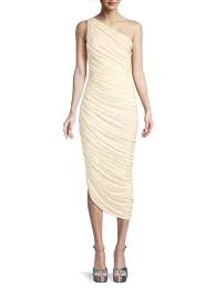 Diana Ruched One-shoulder Gown In 2021 Gowns Mid Length Dresses One Shoulder Gown