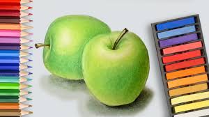 Red delicious apples tend to have a wider top and get narrower towards the bottom with bumps on the verry end. How To Draw A Realistic Apple Novocom Top