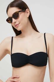 Plavkový top Dkny, barva černá