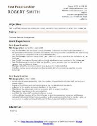 Check spelling or type a new query. Fast Food Cashier Resume Samples Qwikresume