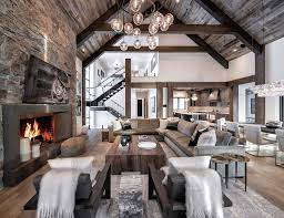 60 Most Popular Living Rooms Featured On One Kindesign For 2019 Modern Rustic Living Room Mountain Modern Home Modern House