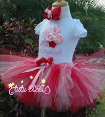 Red Birthday Dress For 1 Year Old 1st Birthday Girl Outfit Pink And Red One Year Old Girl Birthday Outfit First Birthday Girl 1 Year Old B 1st Birthday Girls Birthday Girl Outfit Girl Birthday
