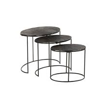 Simples et joliesfun7tables gigognes toutes simples mais qui rendent super bien, ravi5. Table Gigogne Noir Bout De Canape Gigogne Set Table Basse Noir Gigogne