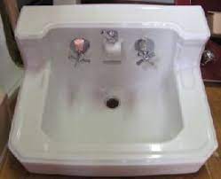 Shop bathroom faucet, home décor, cookware & more! Standard Shelfback Trim Vintage Bathroom Sinks Sink Vintage Sink