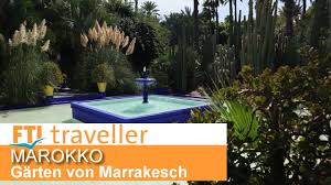1923 wurde er dort von dem französischen maler jacques majorelle angelegt. Die Magischen Garten Von Marrakesch Entspannen In Der City Youtube