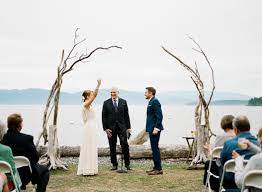 It is located north of fidalgo island and the city of anacortes, and is accessible by private boat and by the guemes island ferry operated by skagit county. Adam Janelle S Wedding Photos Guemes Island Resort Washington Catherine Abegg
