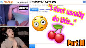 Getting flashed on omegle uncensored