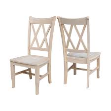 See more ideas about dining chairs, wooden dining chairs, dining. The Double X Back Dining Chair Unfinished And Ships Free