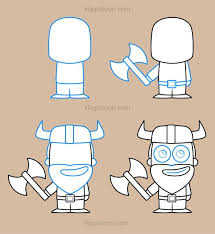 Viking drawings knight drawing human anatomy drawing. How To Draw A Viking Drawings Drawing Lessons School Art Projects