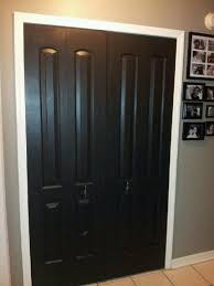 Black Satin Interior Doors With Gloss White Trim Black And White Decor Home Remodeling New Interior Design