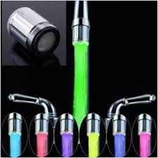 7 Color Rgb Colorful Led Light Water Glow Tap Head Price 7 99 Free Shipping Shopping Led Faucet Water Faucet Faucet