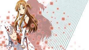 In the early levels of sao, she wore a dark red leather tunic with a lightweight copper breastplate and leather pants with boots up to the knees along with a hooded cape. 50 Asuna Backgrounds On Wallpapersafari