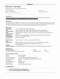 Pin On Sample Resume Format