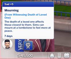 Once it's your sim's time to go, there's not much of an . Realistic Death Reactions Mod Sims 4 Mod Mod For Sims 4