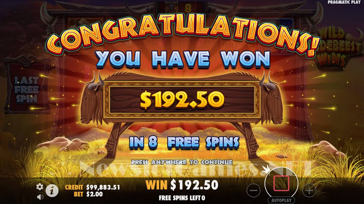 Wild Wildebeest Wins Slot Review & Demo by Pragmatic Play - Play Free Online