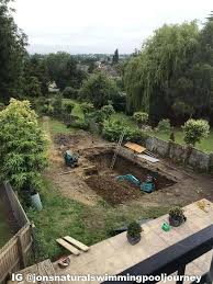 I do realize that the usual builders want to come in with machines and have them do the digging. Natural Pools Creating A Backyard Swimming Pond Diy Danielle