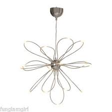 Ikea Onsjo Hanging Pendant Chandelier Lamp Led Light Bulbs New Led Chandelier Ikea Ceiling Light Chrome Chandeliers