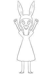 Or maybe you can handle doing whatever it is teddy does all day. Louise Belcher Para Colorear Imprimir E Dibujar Dibujos Colorear Com
