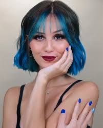 Just make sure that you try to work an extra day or two in between hair washes. Stella Cini Nothing Like A Set Of Blue Bangs To Make Me Facebook