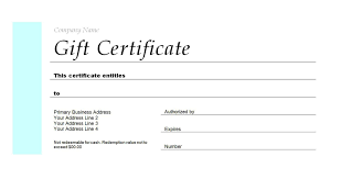Here's an easy way to show your appreciation: Free Gift Certificate Templates You Can Customize