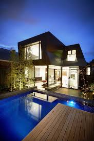 Swimming Pool Awesome Modern Swimming Pool Designs With Minimalist House Very Interesting And Wooden Minimalist House Design Luxury House Designs Architecture
