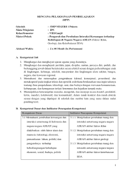 Pengaruh perubahan ruang terhadap kehidupan ekonomi. Rpp Pengaruh Perubahan Dan Interaksi Keruangan Negara Asean 1 Pdf