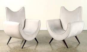 Pair Upholstered Club Chairs Manner Jean Royere Apr 16 2020 Kamelot Auctions In Pa In 2020 Club Chairs Chair Upholster