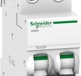 Schneider Electric A9F74206 IC60N Circuit Breaker, Acti9, 2P, 6A, Curvature  C, 50/60 Hz, White
